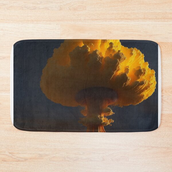 Item preview, Blazing Inferno: The Fiery Mushroom Cloud Display|Nuclear weapon|Russo Ukrainian War|nuclear explosion|Manhattan Project designed and sold by RedArtG09.