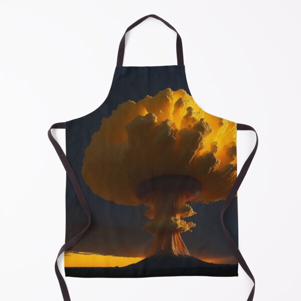 Item preview, Blazing Inferno: The Fiery Mushroom Cloud Display|Nuclear weapon|Russo Ukrainian War|nuclear explosion|Manhattan Project designed and sold by RedArtG09.