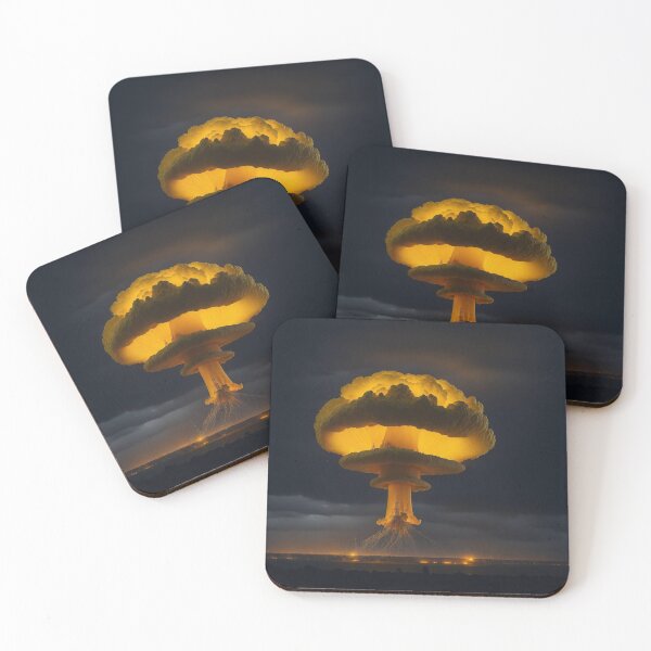Item preview, Epic Destruction: The Brilliant Orange Mushroom Cloud|Nuclear weapon|Russo Ukrainian War|Nuclear explosion designed and sold by RedArtG09.