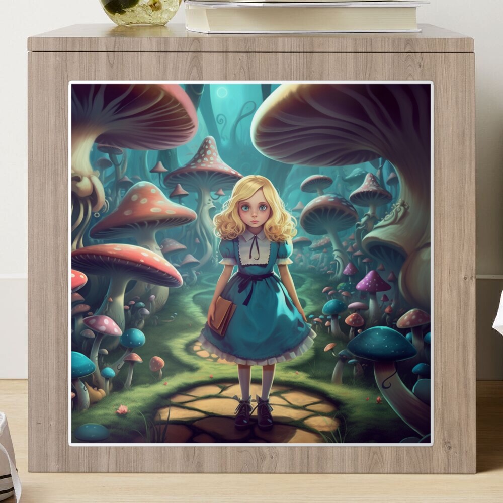 Mushrooms in Alice in Wonderland – Paint by Diamonds