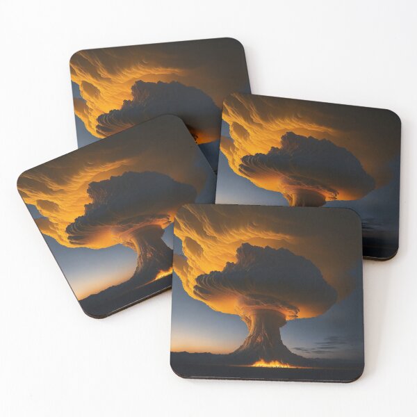 Item preview, Skyward Inferno: A Stunning Display of Nuclear Power|Nuclear weapon|Russo Ukrainian War|nuclear explosion designed and sold by RedArtG09.