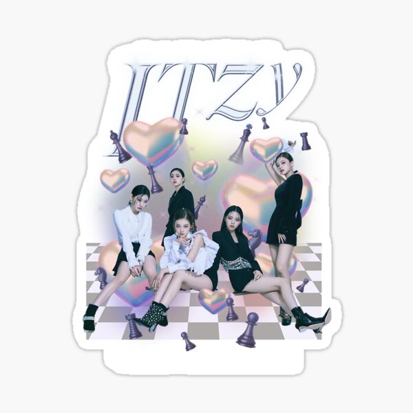 Itzy Checkmate Sticker for Sale by Juicyohyummy