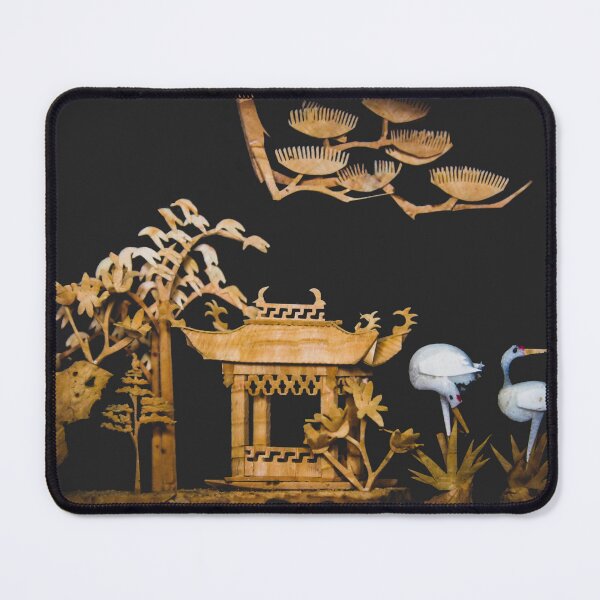 Item preview, Harmony in Tranquility: Chinese Pagoda and Cranes designed and sold by SiliconValleyUS.