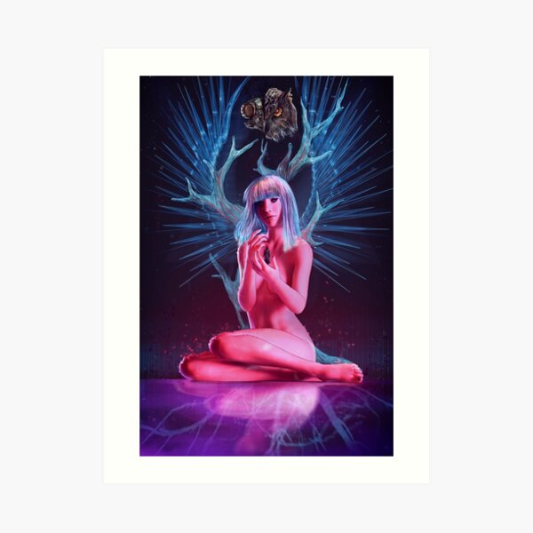 Blade Runner 2049 - Joi & K Art Print