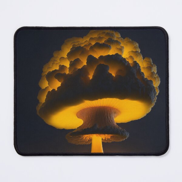 Item preview, The Illuminated Cataclysm: Awe-Inspiring Mushroom Cloud|Nuclear weapon|Russo Ukrainian War|nuclear explosion designed and sold by RedArtG09.