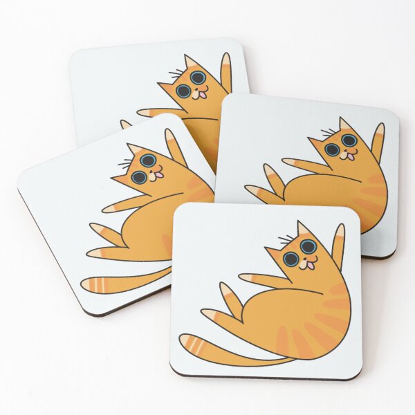 Item preview, Cute Orange Tabby Cat designed and sold by artbybiyan.