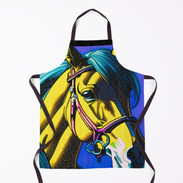 Item preview, Horse on a Blue Background designed and sold by FreeMind-Design.