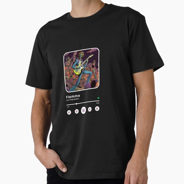 Music Player Lazy Zombie Guitarist Metalheads Premium T-Shirt