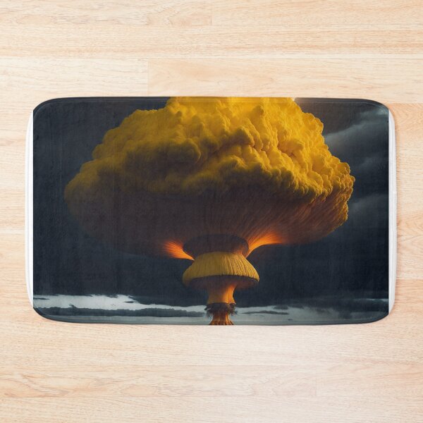 Item preview, Rising from Chaos: The Captivating Yellow Mushroom Cloud|Nuclear weapon|Russo Ukrainian War|nuclear explosion|Manhattan Project designed and sold by RedArtG09.