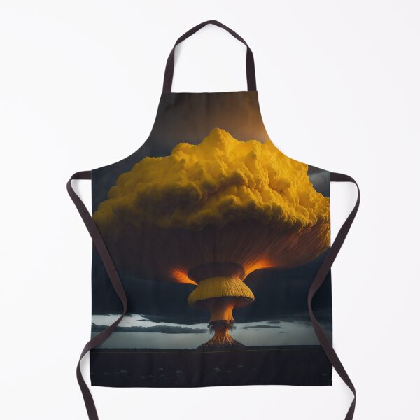 Item preview, Rising from Chaos: The Captivating Yellow Mushroom Cloud|Nuclear weapon|Russo Ukrainian War|nuclear explosion|Manhattan Project designed and sold by RedArtG09.