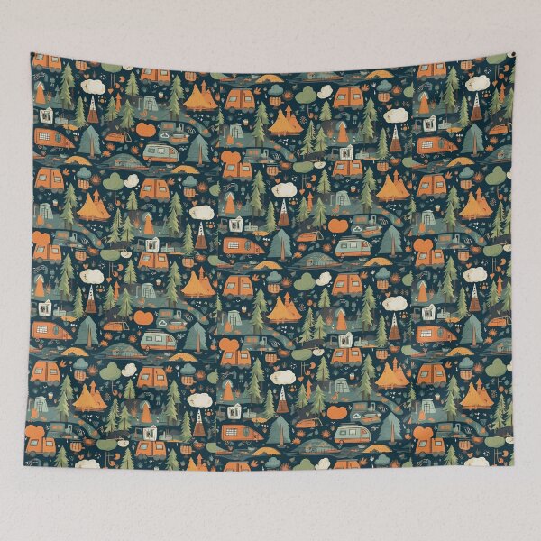 Item preview, Summer Camping Trip designed and sold by taoistviking.