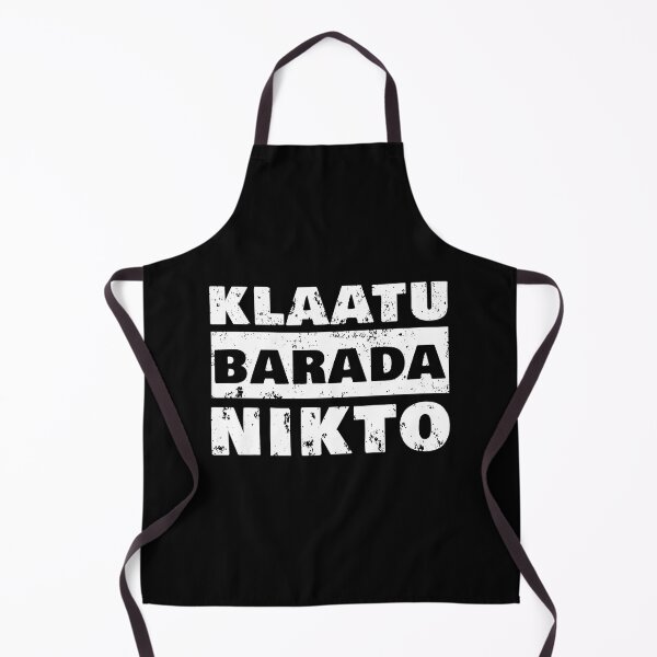 Item preview, Klaatu distressed for dark background designed and sold by BeyondGraphic.