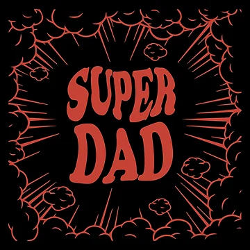Artwork thumbnail, Super Dad by RinrinDesigns