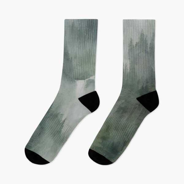 Item preview, Foggy Mountain Landscape 9 - Pintura china designed and sold by joejiing.