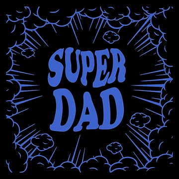 Artwork thumbnail, Super Dad by RinrinDesigns