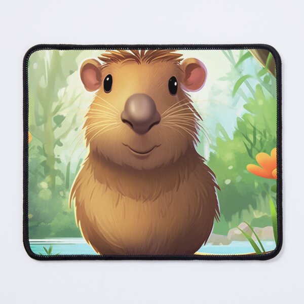 Item preview, small capybara designed and sold by DigitalPixelize.