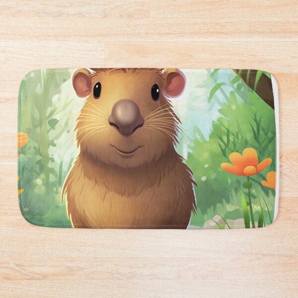 Item preview, small capybara designed and sold by DigitalPixelize.
