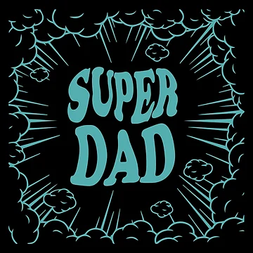Artwork thumbnail, Super Dad by RinrinDesigns