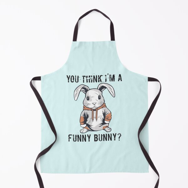Item preview, No Funny Business Bunny designed and sold by luvablelifeform.