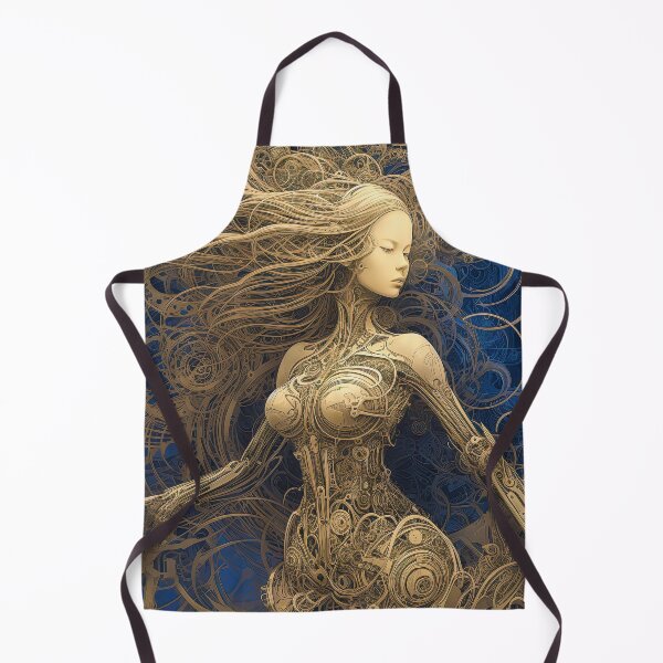 Item preview, the goldan beauty 6-bold styles-dreamy mood-madness-abstract-detailed-epic-painterly designed and sold by Hermossa-Art.