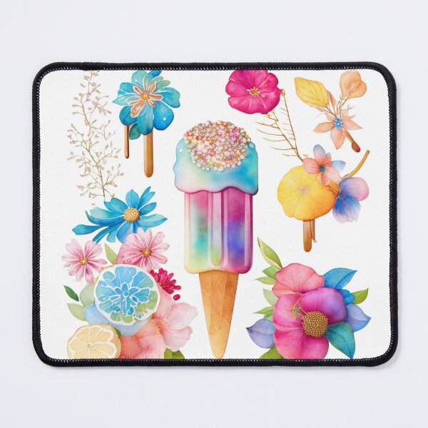 Item preview, Watercolor popsicle. Watercolor flowers. Summer popsicles. designed and sold by DO-artbyDeliaO.