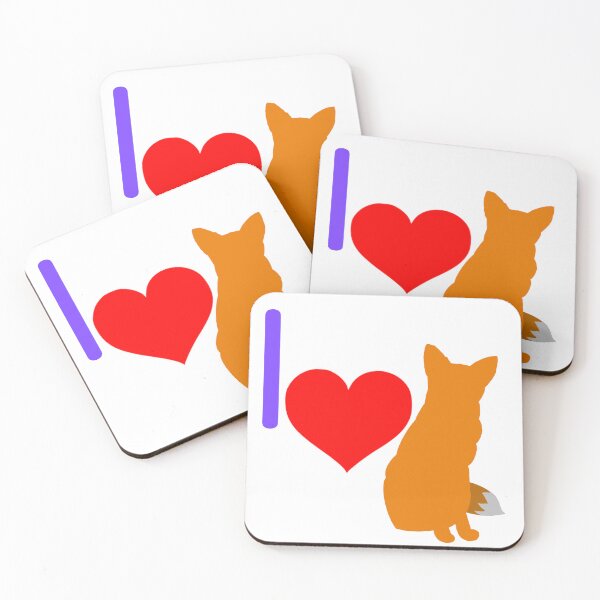 Item preview, I heart Foxes designed and sold by CATC0MMANDER.