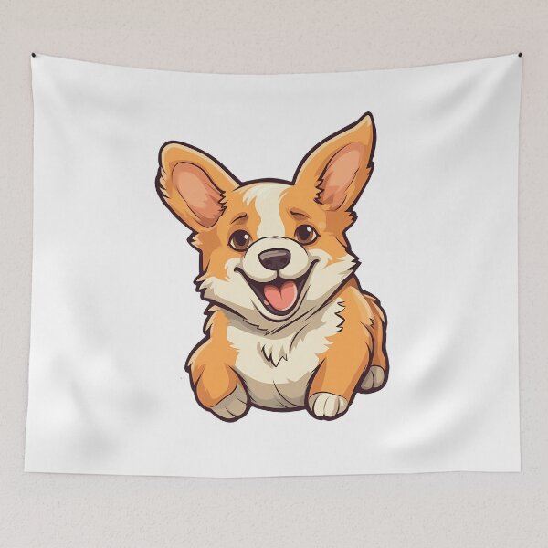Item preview, Playful Welsh Corgi puppy  designed and sold by BrilliantTShop.