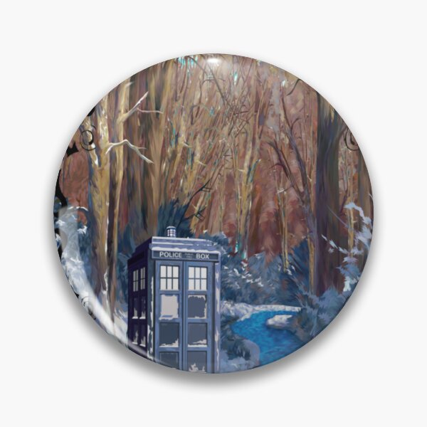 Item preview, Frozen Blue Phone booth  designed and sold by RuthieSchu.