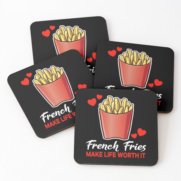 Item preview, French Fries make life worth it saying designed and sold by jonmlam.
