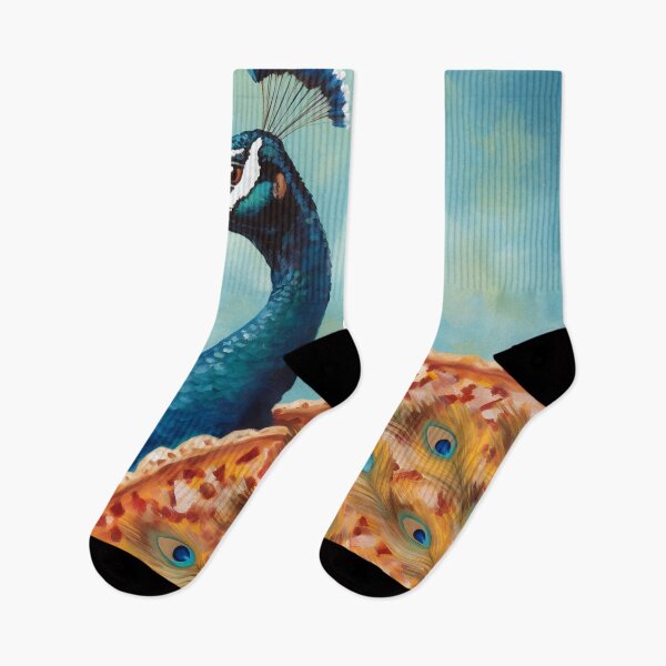Item preview, Peacock pizza Pie & Slice designed and sold by miraclemeows.