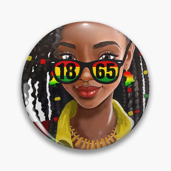 Item preview, Juneteenth Women Loc'd Hair Remembering My Ancestors Juneteenth Black Girl designed and sold by T-shirtStocker.