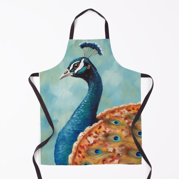 Item preview, Peacock pizza Pie & Slice designed and sold by miraclemeows.