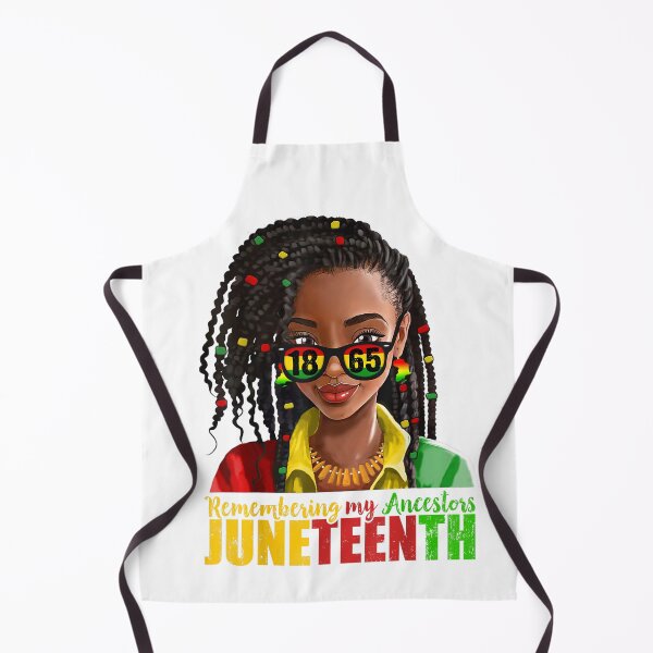 Item preview, Juneteenth Women Loc'd Hair Remembering My Ancestors Juneteenth Black Girl designed and sold by T-shirtStocker.