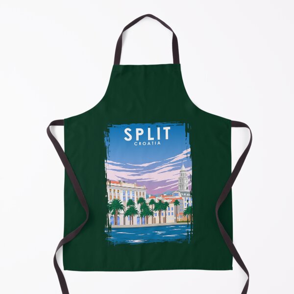 Item preview, Split Croatia Vintage Minimal Retro Travel designed and sold by emmanuertourmal.