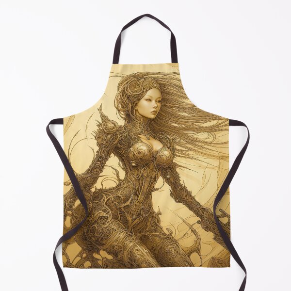 Item preview, the goldan beauty 7-bold styles-dreamy mood-madness-abstract-detailed-epic-painterly designed and sold by Hermossa-Art.