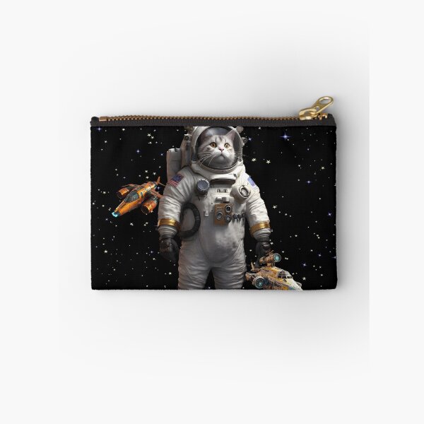 Item preview, Cat astronaut in space designed and sold by miss-keysmash.