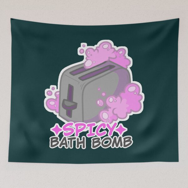 Item preview, ✨SPICY✨ Bath Bomb Toaster  designed and sold by KaliaBeaver.