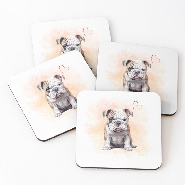 Item preview, The love of the bulldog designed and sold by Stolperkiste.