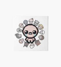 The Binding of Isaac, circle of characters Art Board