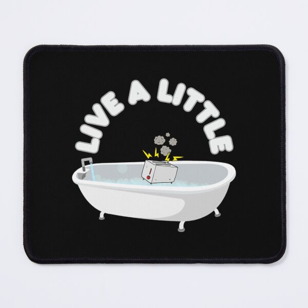 Item preview, Live A Little Toaster Bath   designed and sold by KaliaBeaver.