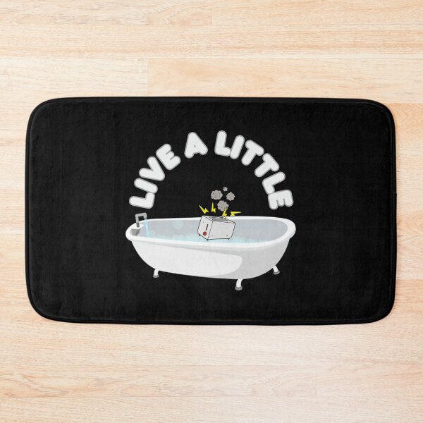 Item preview, Live A Little Toaster Bath   designed and sold by KaliaBeaver.