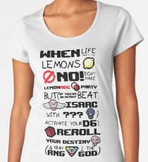 The Binding of Isaac, When Life Gives You Lemons Women's Premium T-Shirt