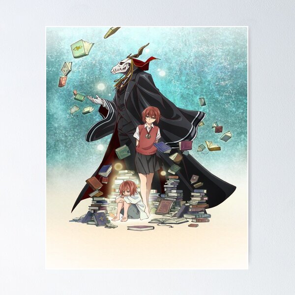 .com: The Ancient Magus Bride (Mahou Tsukai no Yome) Anime Fabric  Wall Scroll Poster (32x45) Inches: Posters & Prints