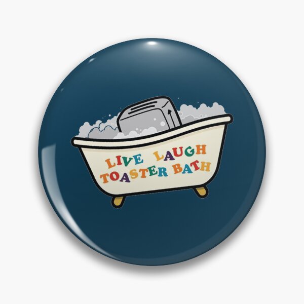 Item preview, Live Laugh Toaster Bath   designed and sold by KaliaBeaver.