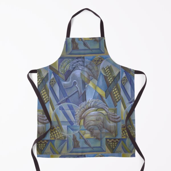 Item preview, Cubism. Ancient game of men. The death of Achilles. designed and sold by Elena Dunaeva.