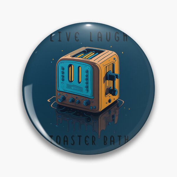 Item preview, live laugh toaster bath   designed and sold by KaliaBeaver.