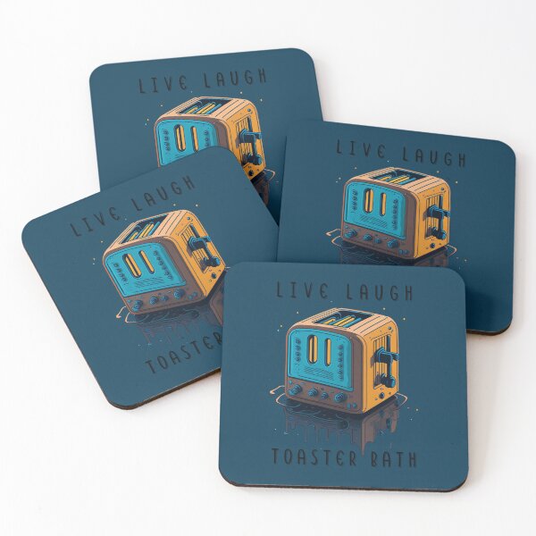 Item preview, live laugh toaster bath   designed and sold by KaliaBeaver.