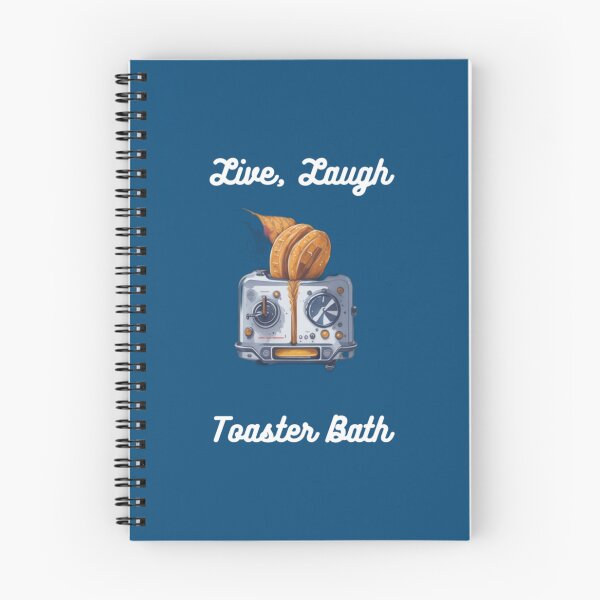 Item preview, Live Laugh Toaster Bath Funny  designed and sold by KaliaBeaver.