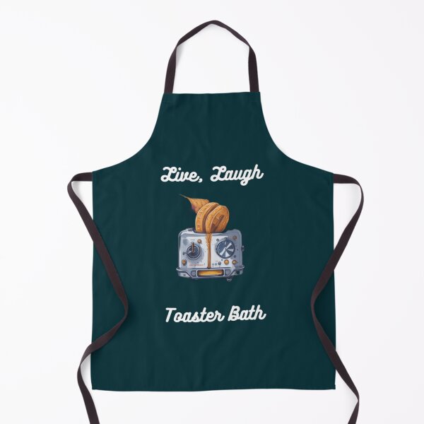 Item preview, Live Laugh Toaster Bath Funny  designed and sold by KaliaBeaver.