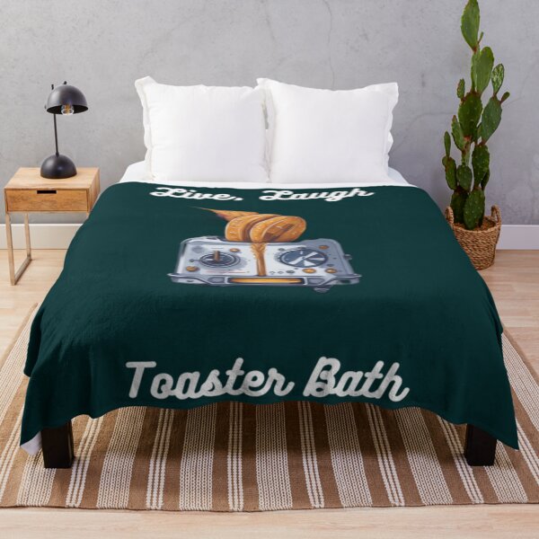 Item preview, Live Laugh Toaster Bath Funny  designed and sold by KaliaBeaver.